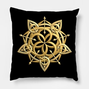 Fearless Love Gold Star Pillow