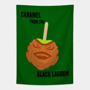Caramel From The Black Lagoon Tapestry