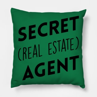 Secret (Real Estate) Agent Pillow