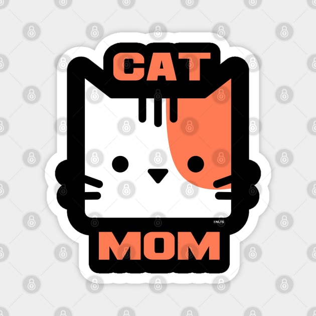 Cat Mom Humor Magnet by creative