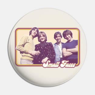 Small Faces / Retro Fan Design Pin