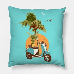 SCOOTER TROPICS Pillow