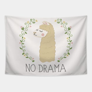 No Drama Llama Tapestry