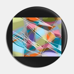 Fly Away -- abstract art Pin