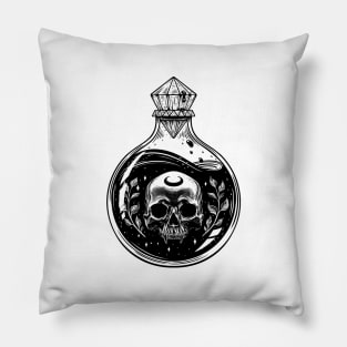 Poison. Vampire Skull Pillow