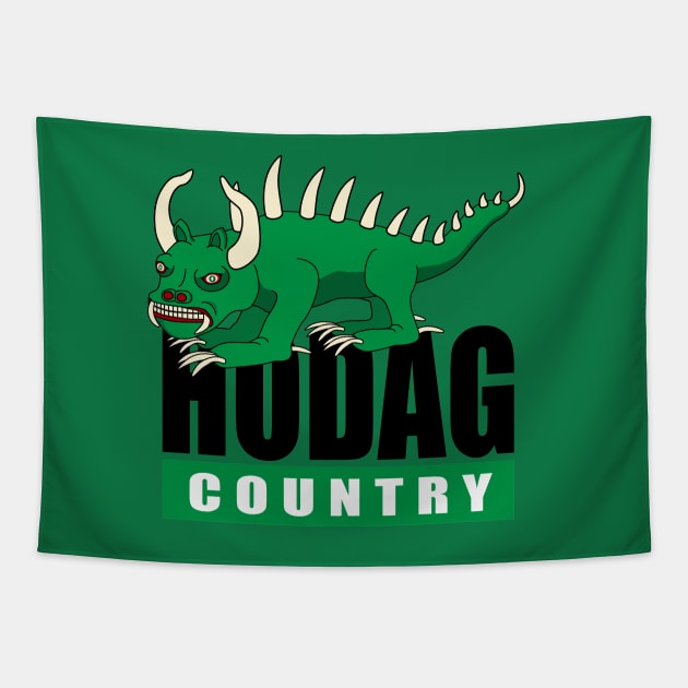 Hodag Country Tapestry by BlueSkyTheory