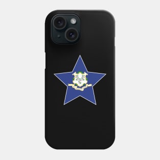 Connecticut State Flag Star Phone Case