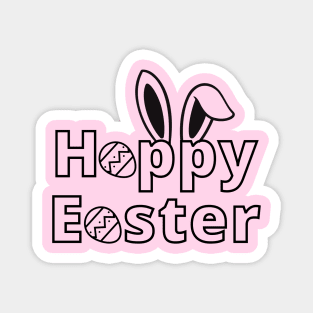 Happy Easter - Bunny Ears Magnet