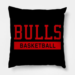 Bulls Basketball Pillow