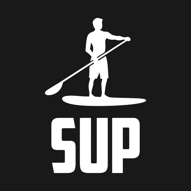 SUP Stand Up Paddling Funny by Ramateeshop