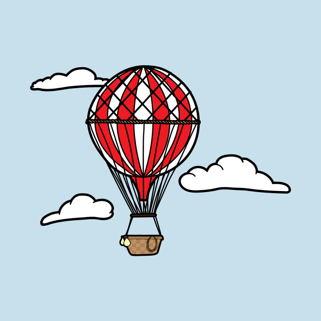Hot air balloon by Cathalo