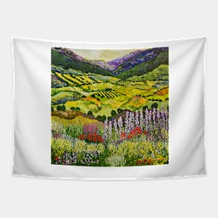 Where Flowers Bloom Tapestry