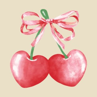 Cherry with bow T-Shirt