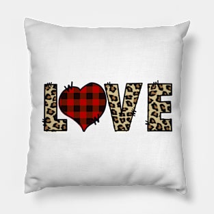 Leopard print Love Pillow