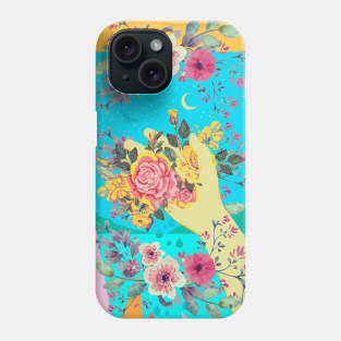 HAND OF FLOWERS Phone Case