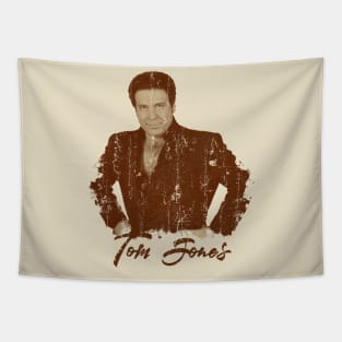 Retro Vintage Aesthetic - Tom Jones Tapestry