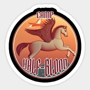 Camp Half Blood: Full camp logo Sticker for Sale by andyhex