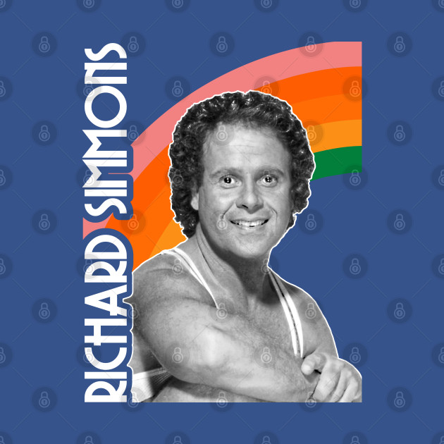 Richard Simmons Retro Style FanArt Design - Richard Simmons - Phone Case