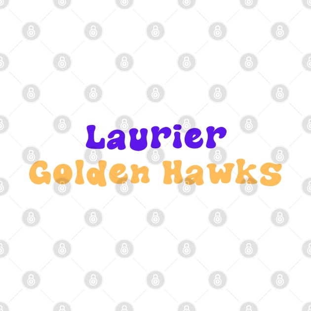 Laurier Golden Hawks by stickersbyjori