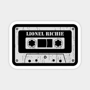 Lionel Richie - Vintage Cassette White Magnet