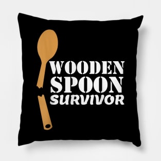 Wooden Spoon Survivor Pillow