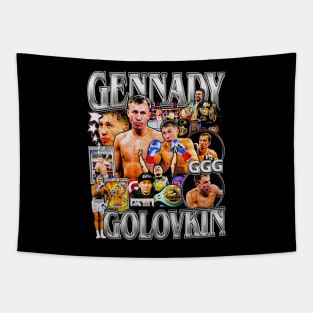 Gennady Golovkin Vintage Bootleg Tapestry