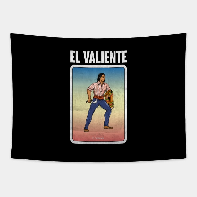 El Valiente Tapestry by diardo