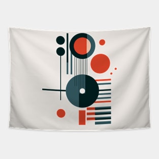 Mid Century Geometry Tapestry