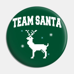 Team Santa Ugly Christmas Pin