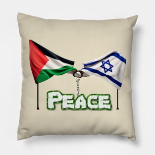 Peace for both Palestine and Israel Pillow