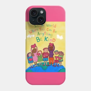 BE KIND by farah aria Phone Case