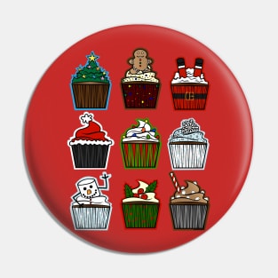 Christmas Cupcakes Pin