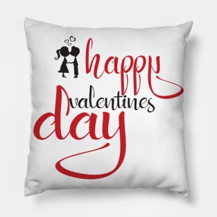 valentines day by chakibium Pillow