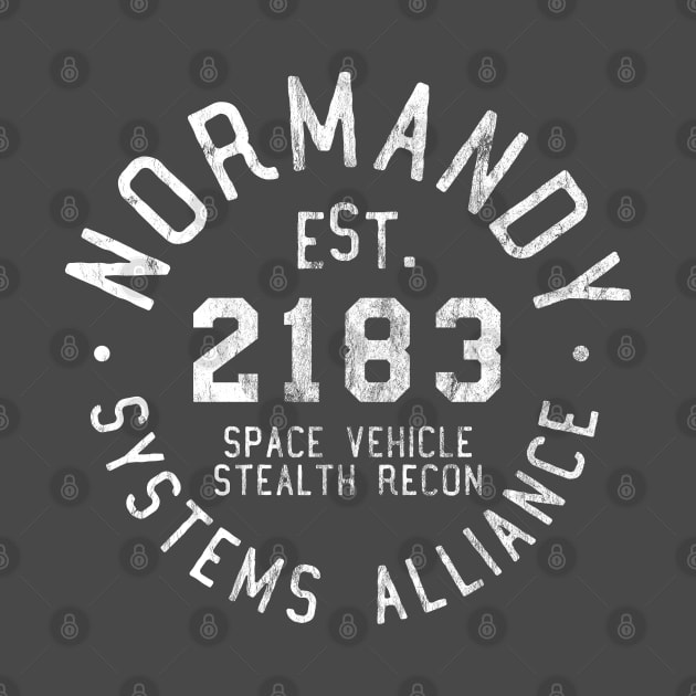 SSV Normandy | Mass Effect Athletic Shirt by threadbaregaming