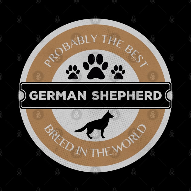 German Shepherd Logo by RAADesigns