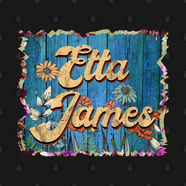 Retro Etta Name Flowers Limited Edition Proud Classic Styles by Friday The 13th