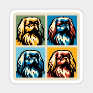 Pekingese Pop Art - Dog Lovers Magnet