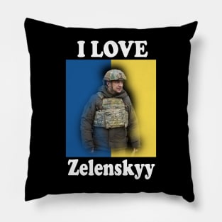 i love zelensky Pillow