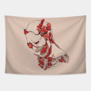 Red flowers Tapestry