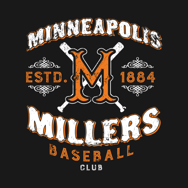 Minneapolis Millers by MindsparkCreative