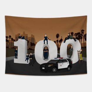 The Rookie 100th v2 | The Rookie Tapestry