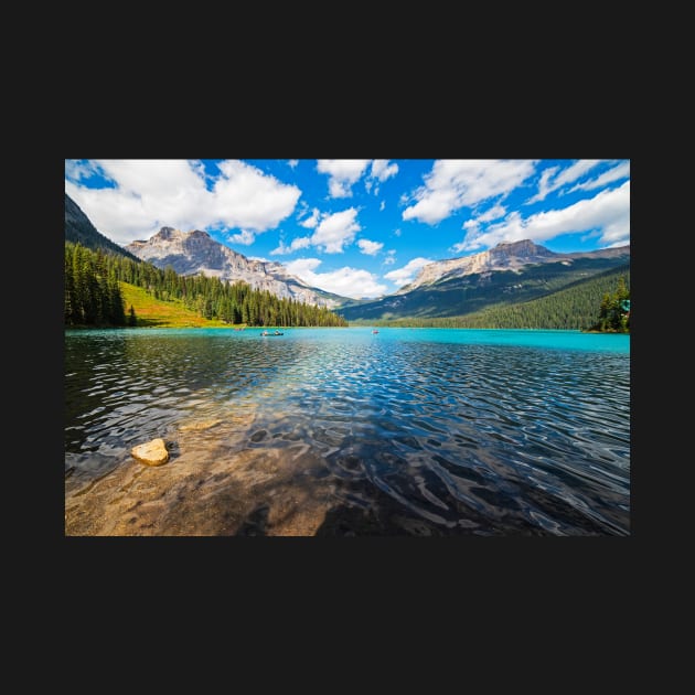 Blue Water Emerald Lake Yoho National Park Banff British Columbia by WayneOxfordPh