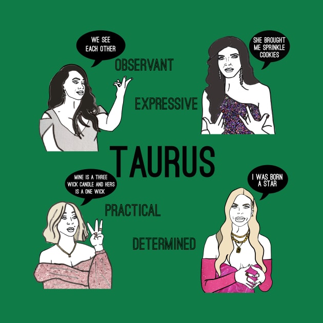 Taurus- Bravostrology series by Katsillustration