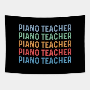 Piano teacher women appreciation day female piano teacher Tapestry