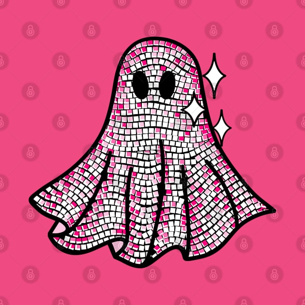 Pink Disco Ghost by izzyfaye