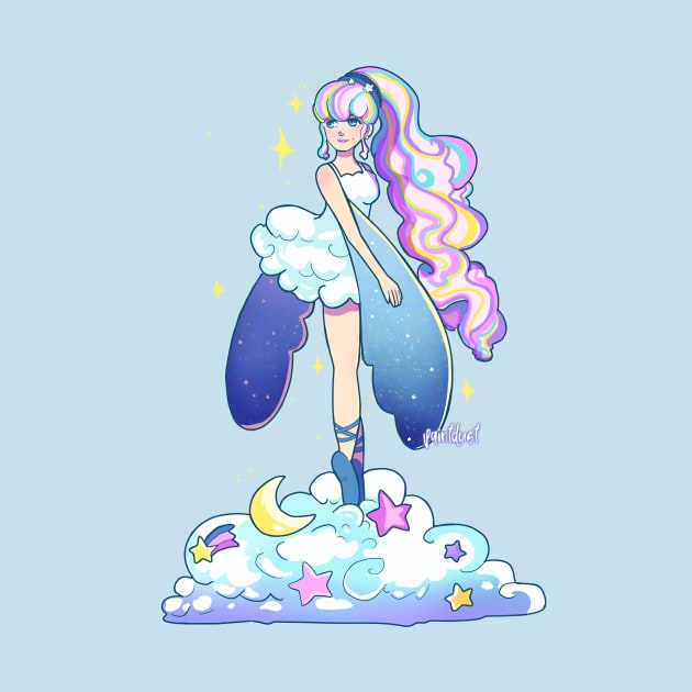 Pastel 90s Skydancer by paintdust