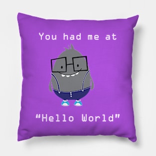 Hello World Pillow