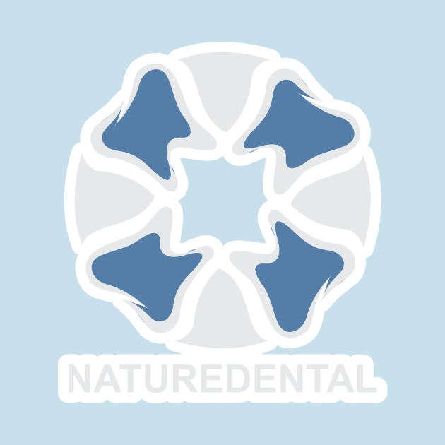 Tooth Flower circle pattern for Dental logo design. Dental care logo design. by AlviStudio