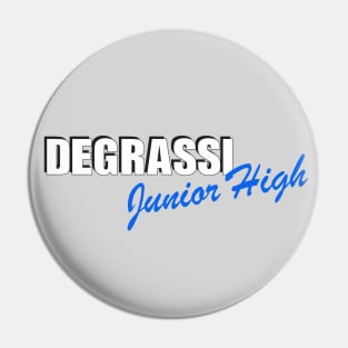 Degrassi Junior High Logo Pin