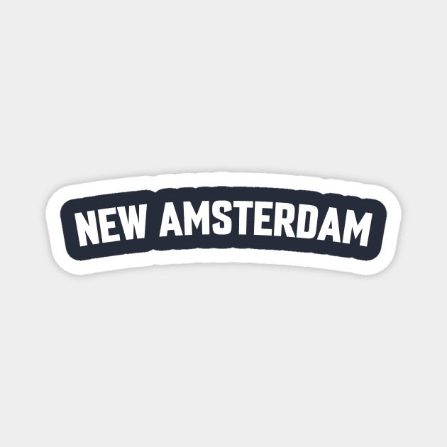 NEW AMSTERDAM Magnet by LOS ALAMOS PROJECT T